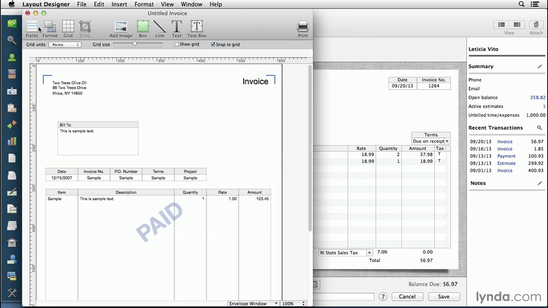 add company information in quickbooks 2016 for mac